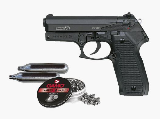 Pack Pistola PT-80 + Balines + Bombonas CO2