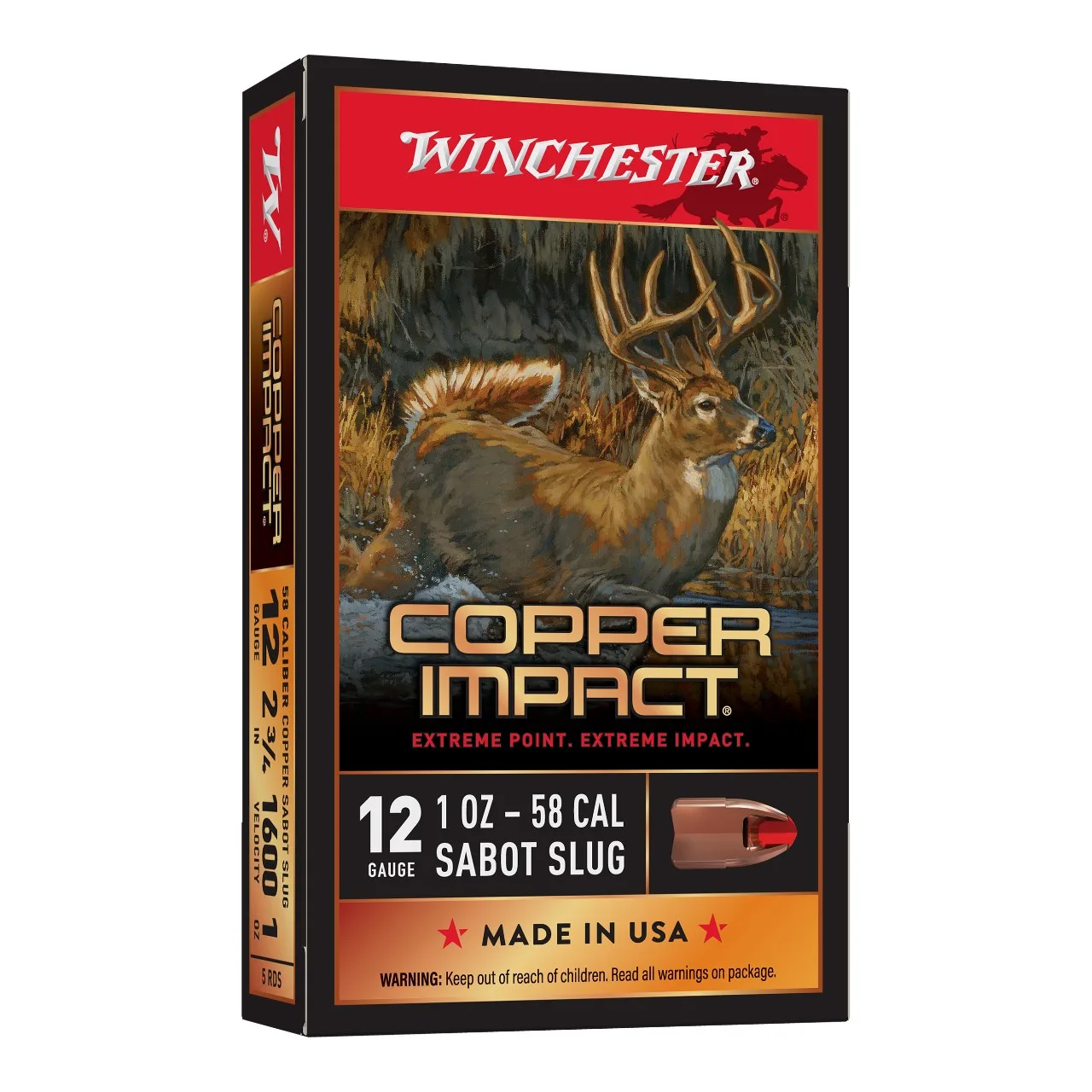 Winchester COPPER IMPACT SLUG – 20-70 – 21.00 – cu, zdjęcie 1 z 6