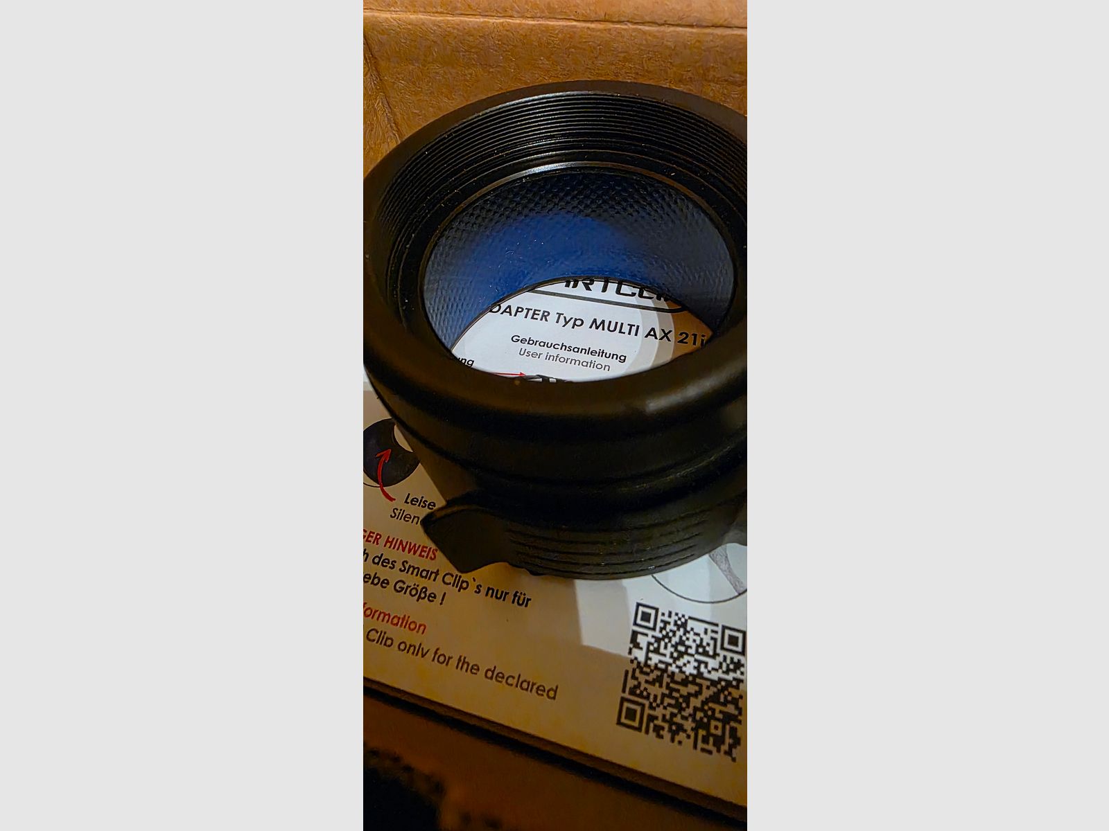 SMARTCLIP AS Adattatore 58mm