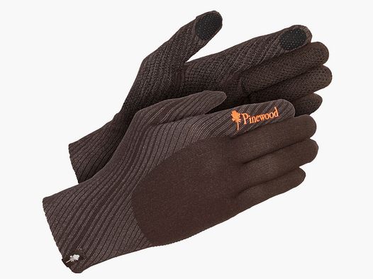 Pinewood Handschuhe Hunters Liner Mossgreen/Dark Brown
