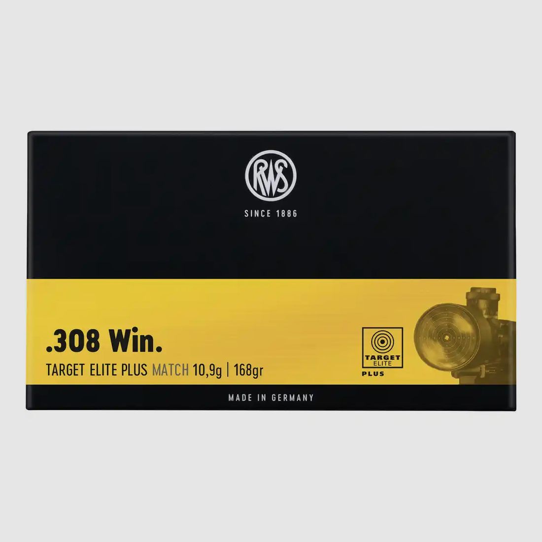 RWS .308 Win. Target Elite Plus 10.9g 168gr