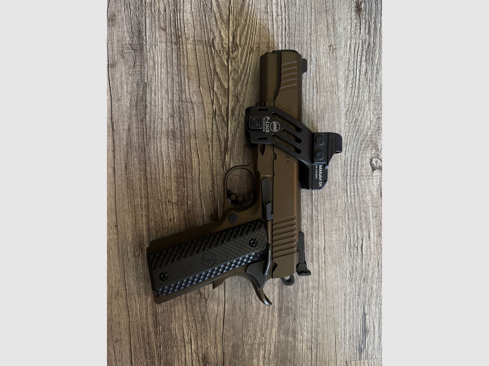 Hugo Schmeisser 1911 9mm Thunder Bronze