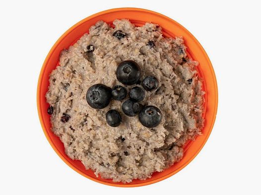 Porridge con Mirtilli (450 kcal) [Vegetariano]