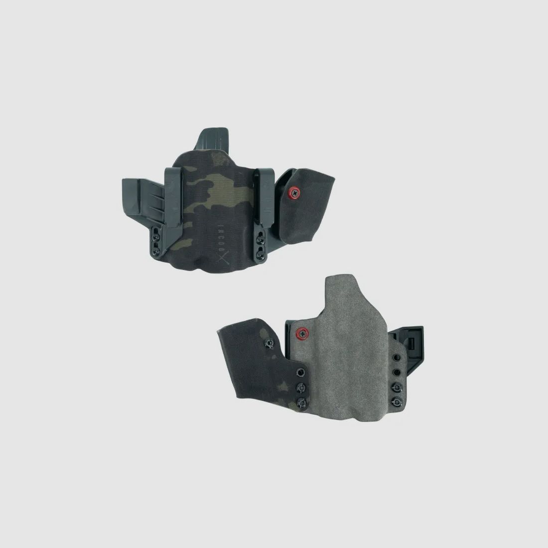 Incog X Holster for Glock G17/19 Compact Light w/Mag Caddy (Multicam Black) - Haley Strategic/Safariland, image 2 sur 3