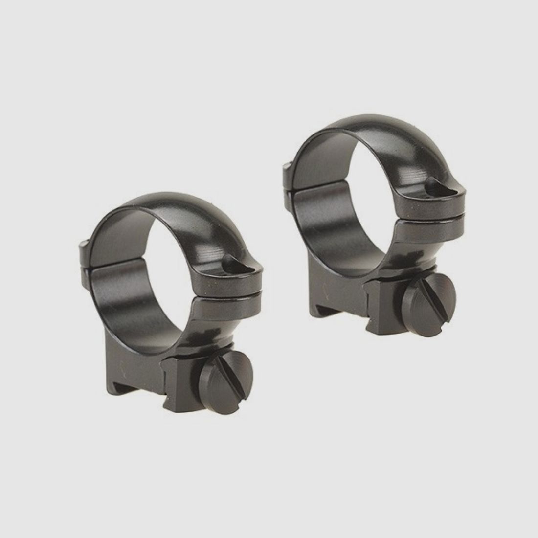 Anillos Leupold Sako 25,4 mm bajos brillantes negros