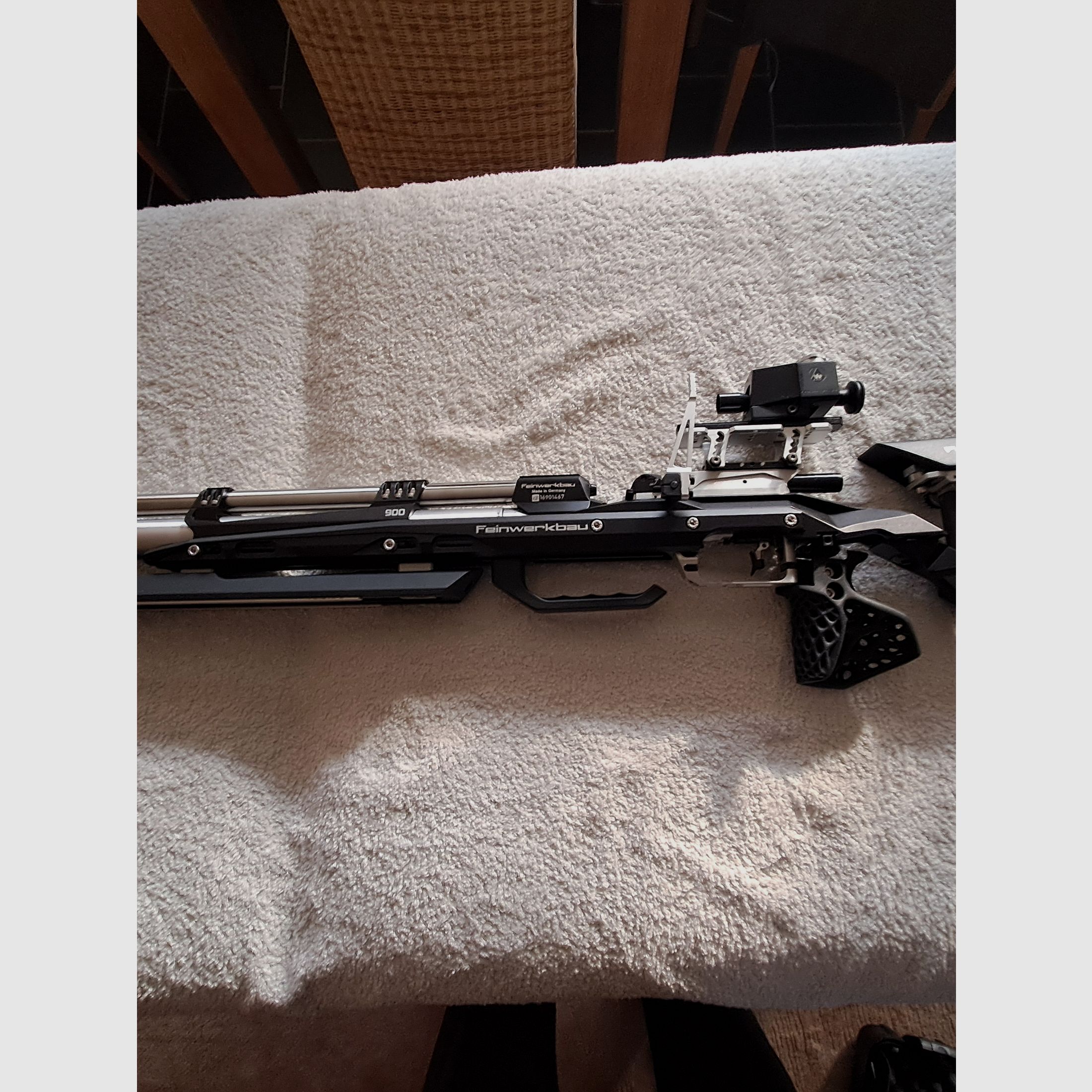 Air rifle, Feinwerkbau 900 Alu, condition like new!