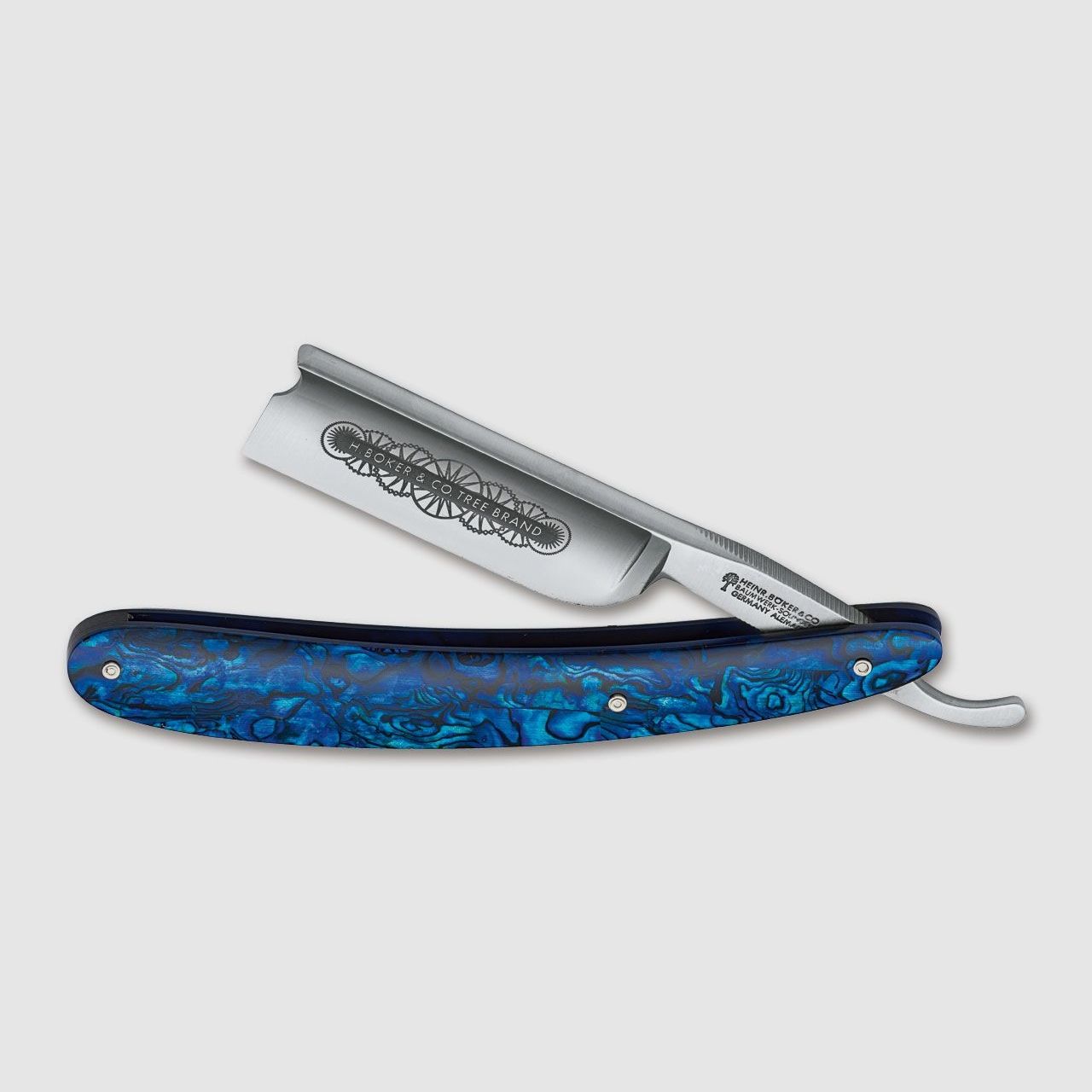 Rasiermesser Blue Shell 7/8 Barber´s Notch