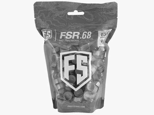 First Strike Paintballs sac de 150 coups (gris/argent)