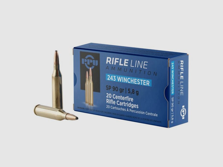 .243 Win PPU PARTIZAN SP 90gr