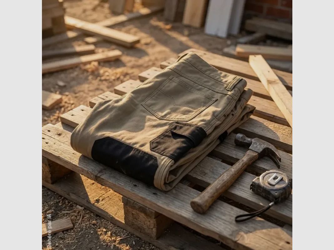 Profi-Arbeits Hose Kaki Ultra Widerstandsfähig von 38 bis 50, Bild 12 von 12