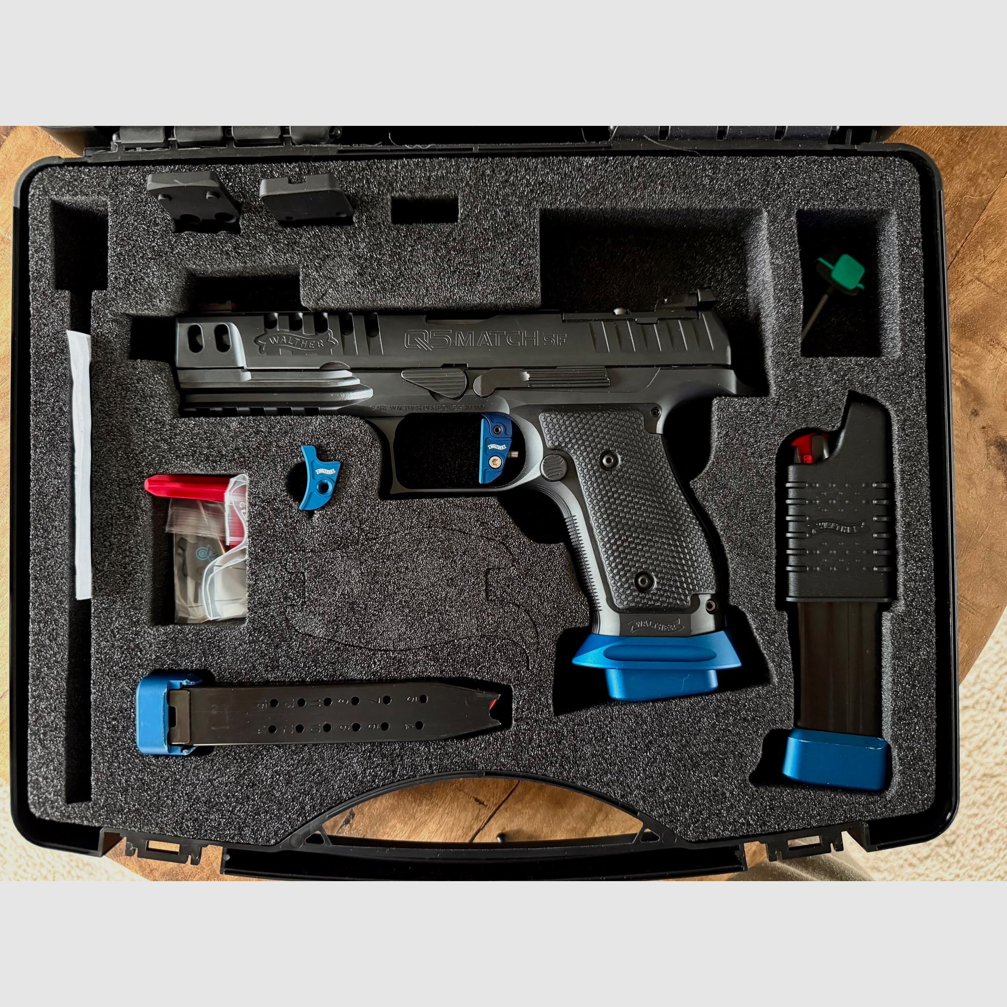 Walther Q5 Match SF Expert 9mm Luger – Telaio in acciaio - Ottime condizioni – solo 1800 €, immagine 4 di 4
