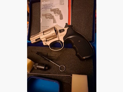 Röhm RG 89  Nickel 9mm RK.  PTB 594