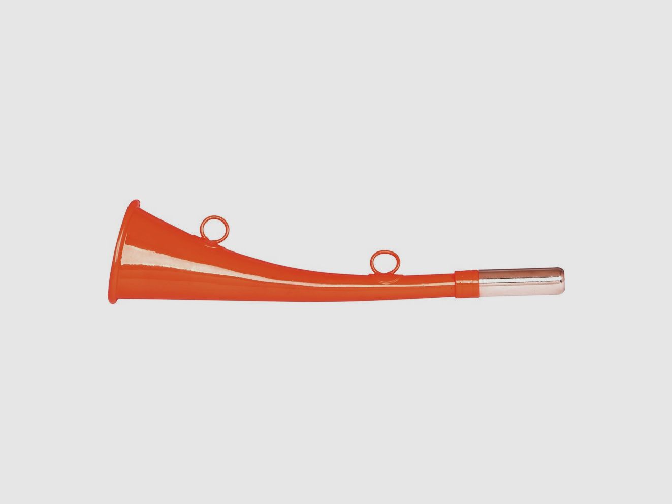 Flachhorn 25 cm Metall orange Pro Hunt