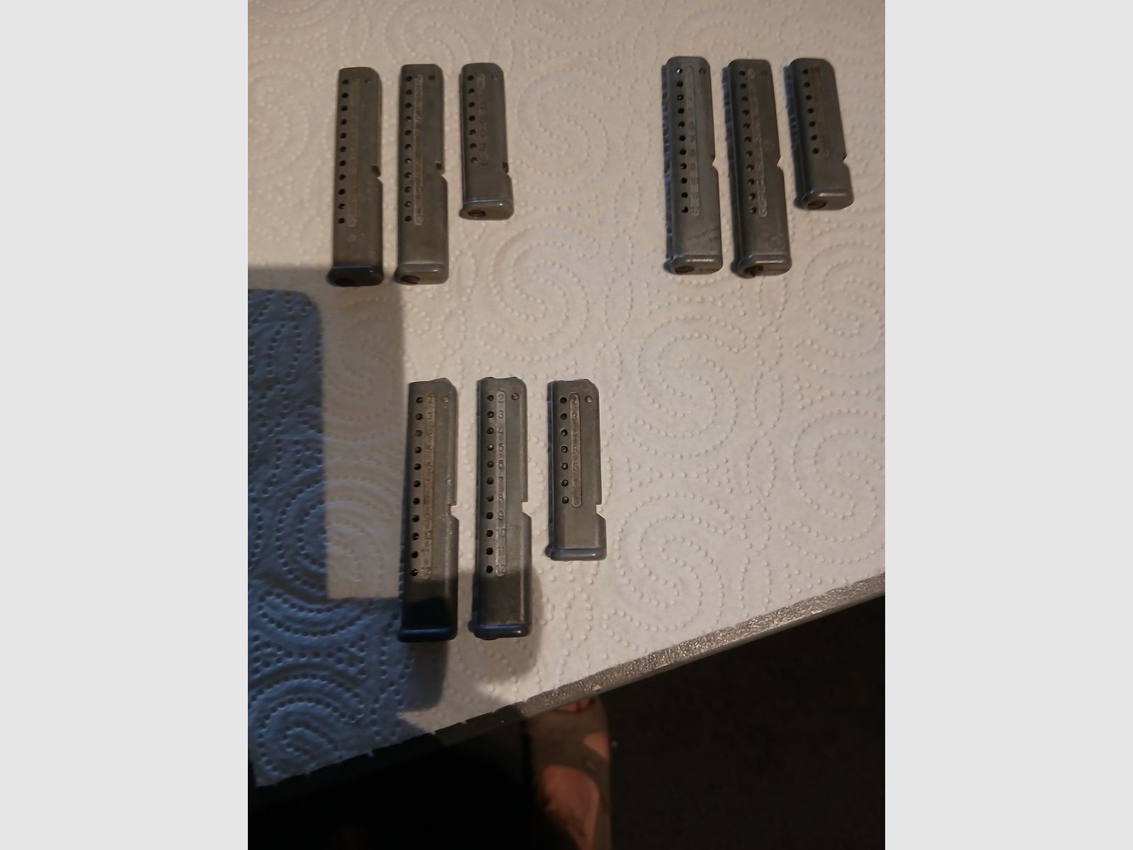 Rivista per fucili ad aria compressa. Pallini da 4,5 mm