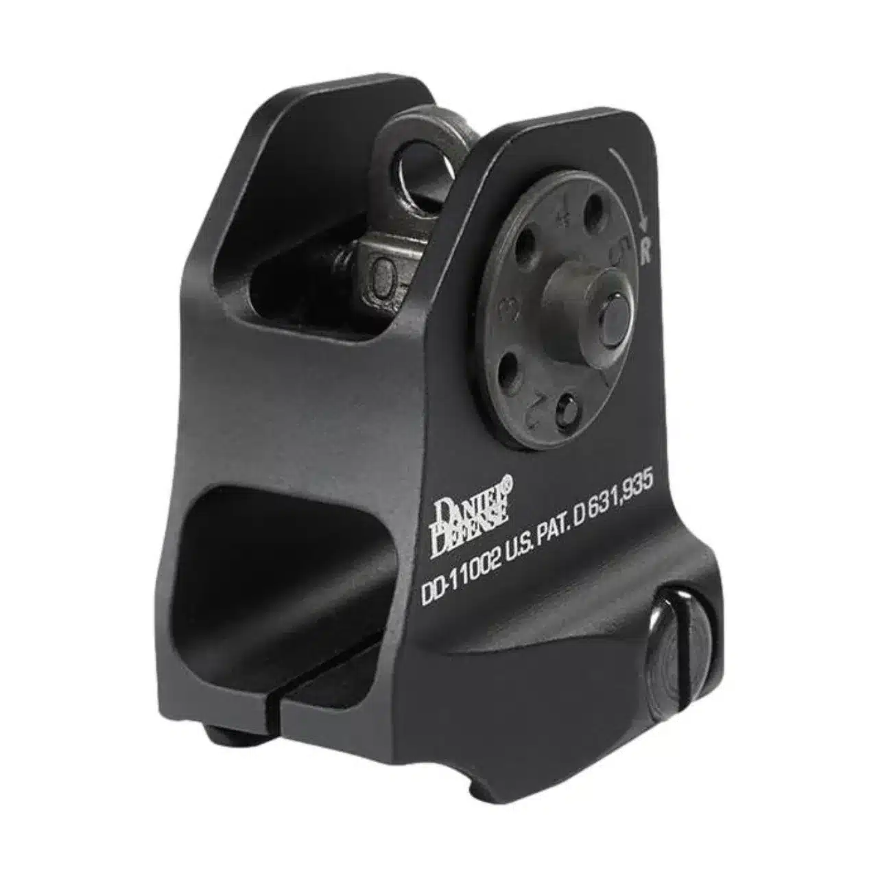 Daniel Defense Iron Sight Set verstellbar – Picatinny – schwarz, Bild 5 von 5