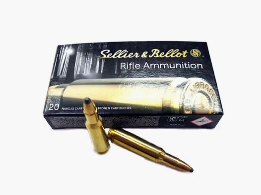 MUNITIONS SELLIER BELLOT 222 FMJ X20