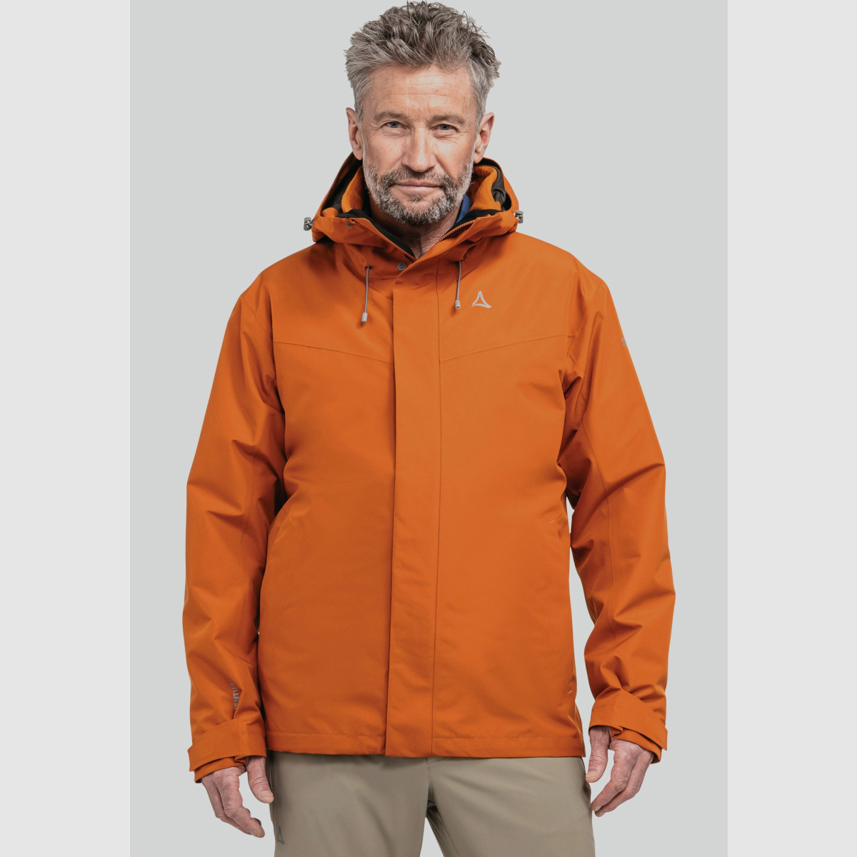 SCHÖFFEL Wandelen 3in1 Jas Stijl Okere MNS Oranje