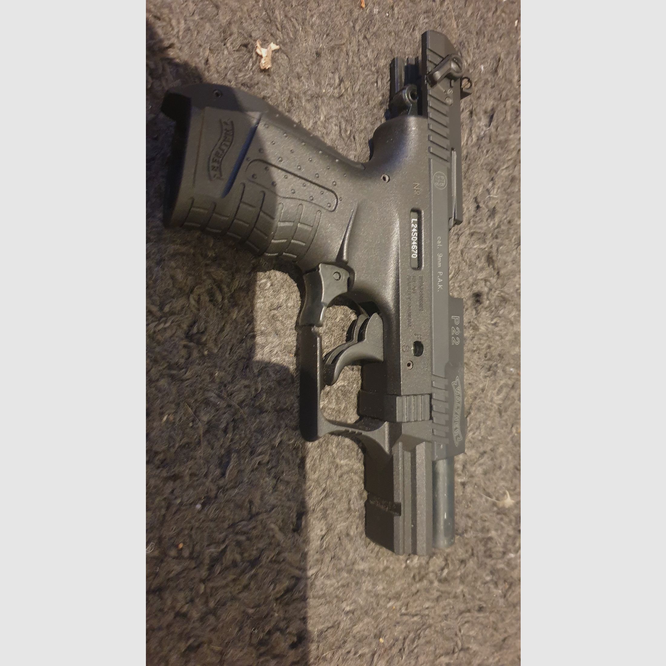Walther  P22 Classic 9mm pak