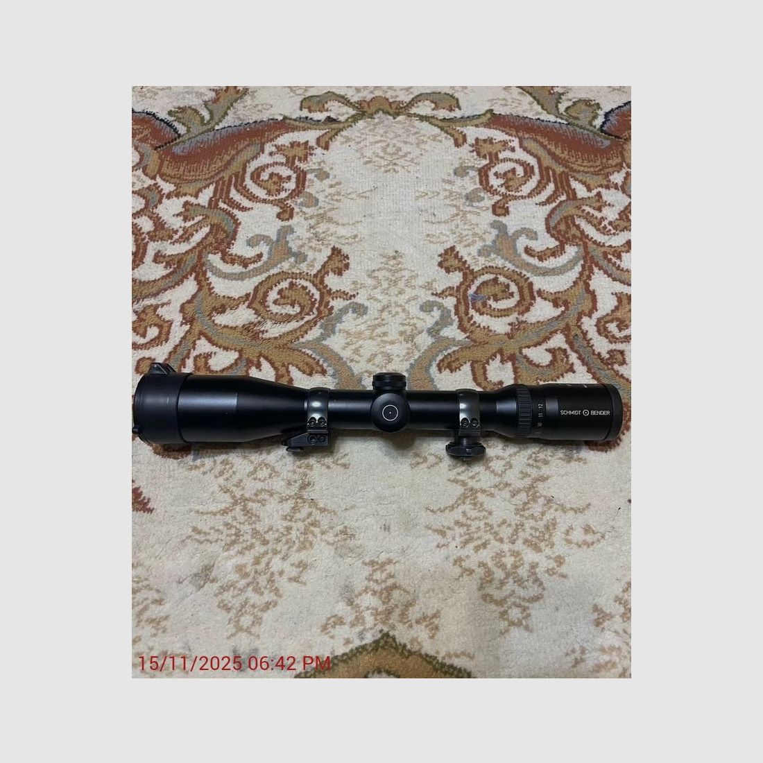 Schmidt Bender Klassik 3-12x42 riflescope