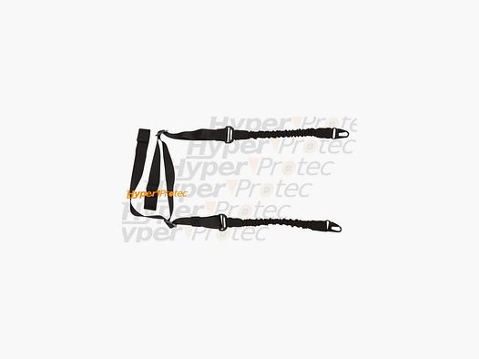 Sangle 2 points Bungee noire - ASG