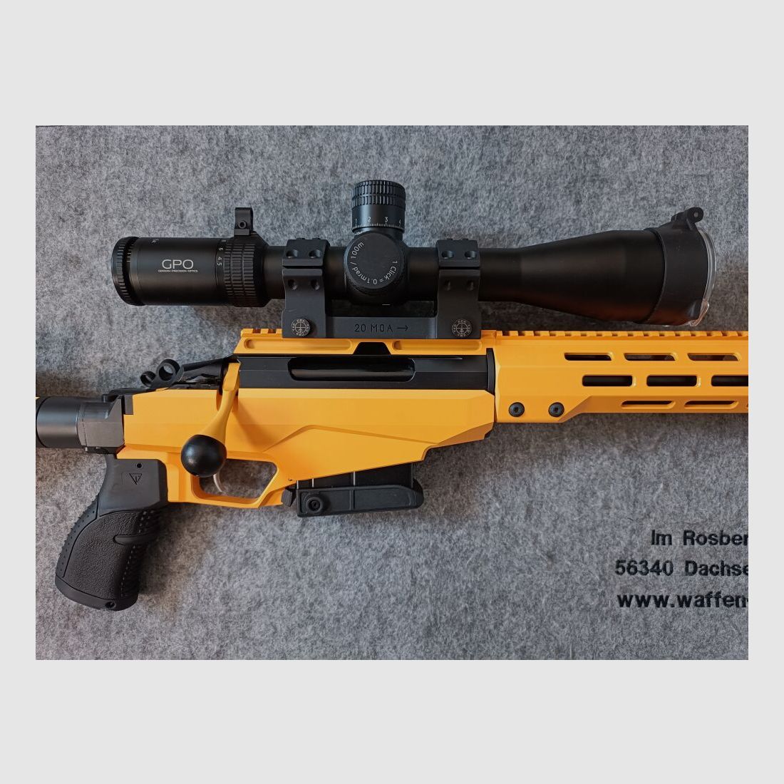 Tikka T3x TACT A1 mit Custom Cerakote & ERATAC + ZF GPO 4,5-27x50i