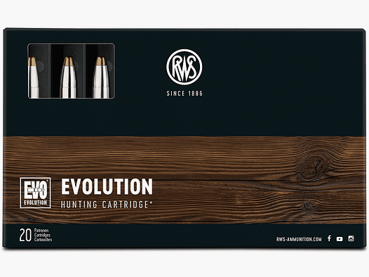 RWS 8x57 JS EVO 200gr. - 20 pcs.