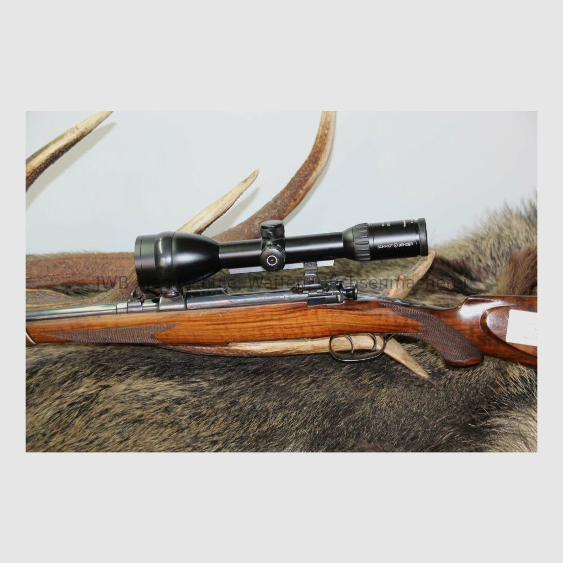 Schöner Steyr GK Stutzen mit Schmidt & Bender Zenith 7x64