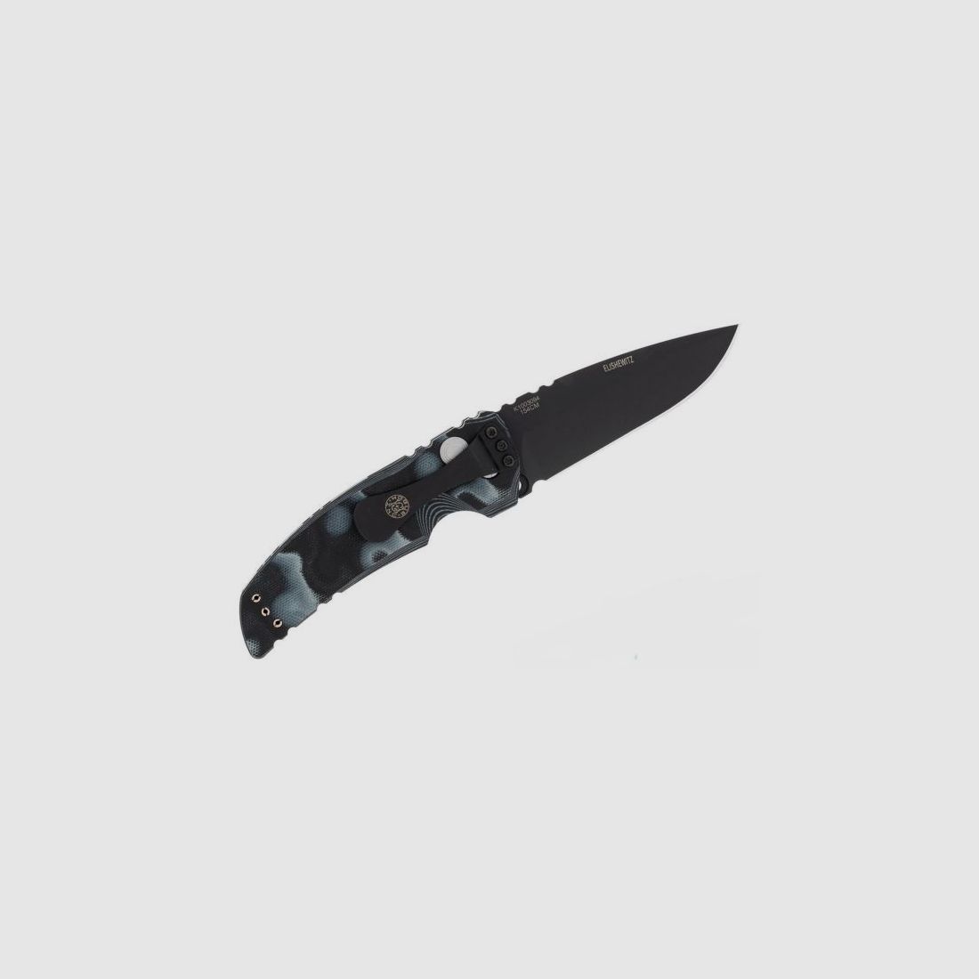 Hogue EX-A01 3.5" G-Mascus All Black Droppoint couteau automatique, Bild 3 von 10