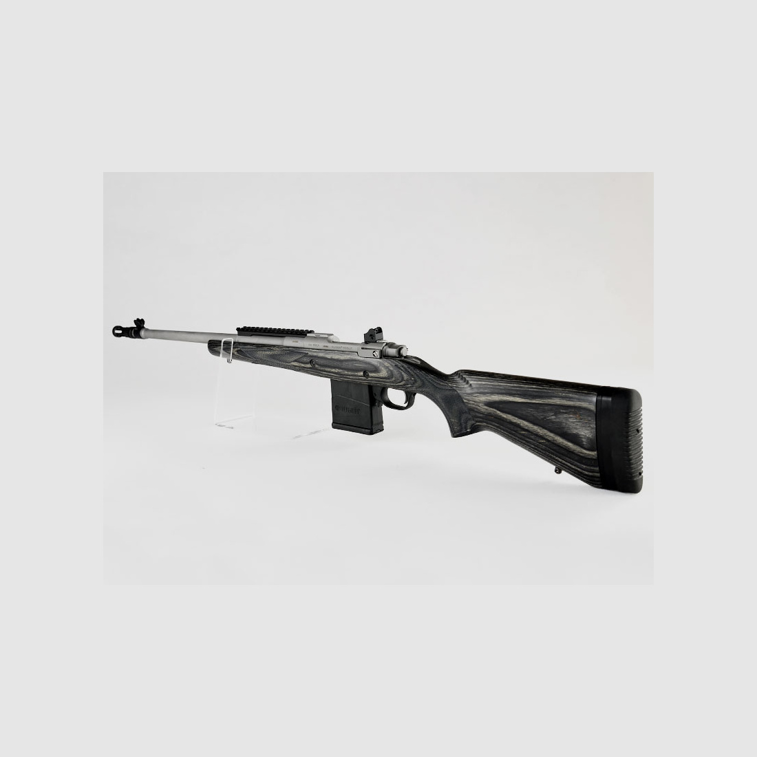 Fusil RUGER Gunsite SCOUT MFD, Acier inoxydable