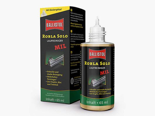 BALLISTOL Robla Solo MIL Barrel Cleaner 65 ml Bottle (€9.23*/100 ml)