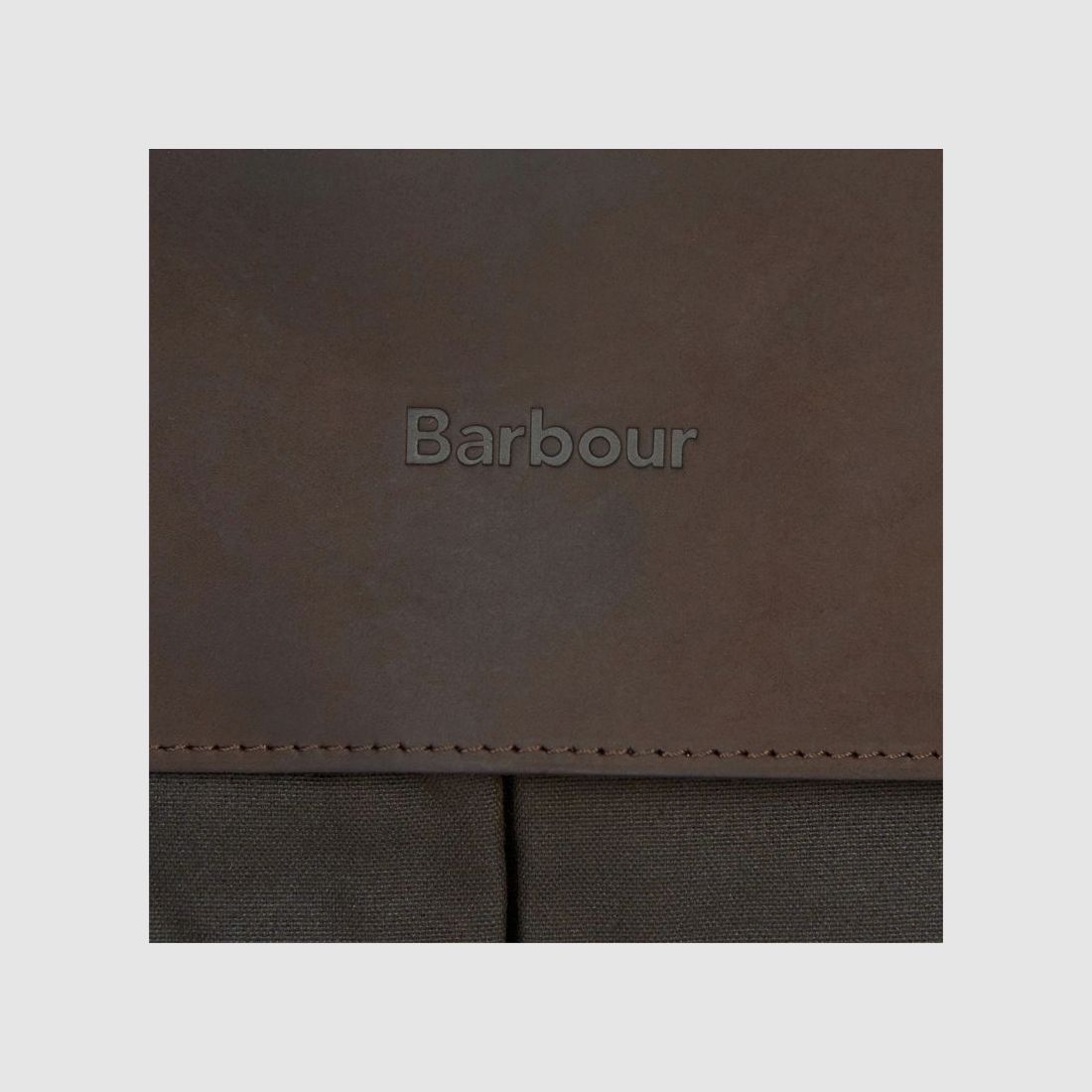 Barbour Lederaktentasche Wax | olive, Bild 6 von 10