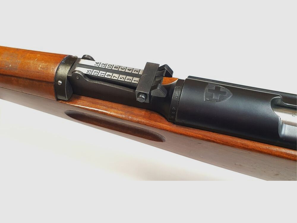 Bern Weapons Factory Repeating Rifle Bern Weapons Factory Swiss K31 Caliber 7.5x55 Swiss complete matching numbers + private