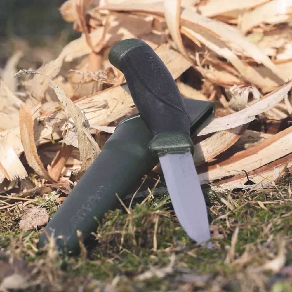 Nóż Morakniv Companion MG Oliwkowy (S), zdjęcie 7 z 7