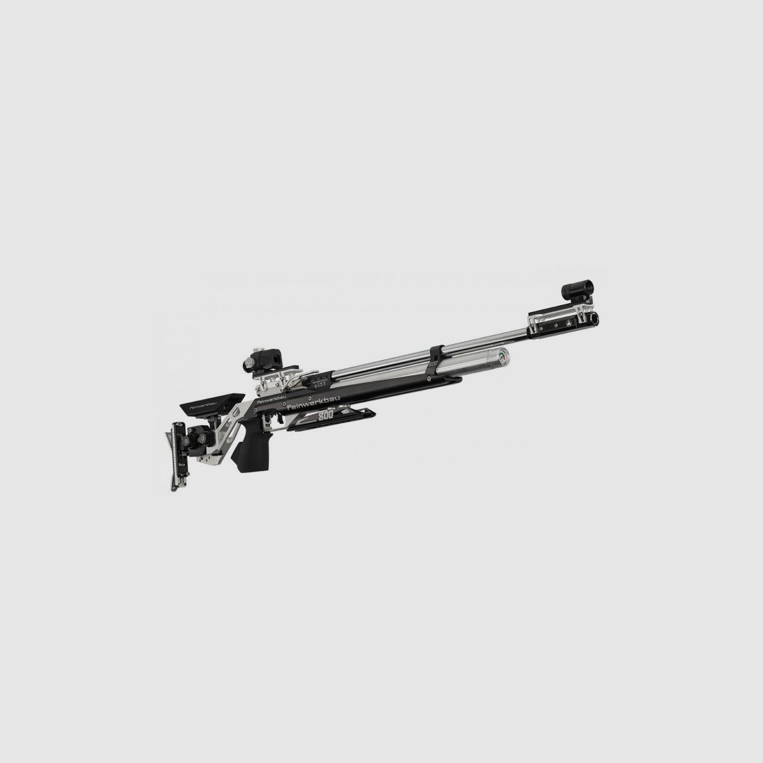 Feinwerkbau 800 Alu Silber/Sch Schaftkappe Comfort-Line