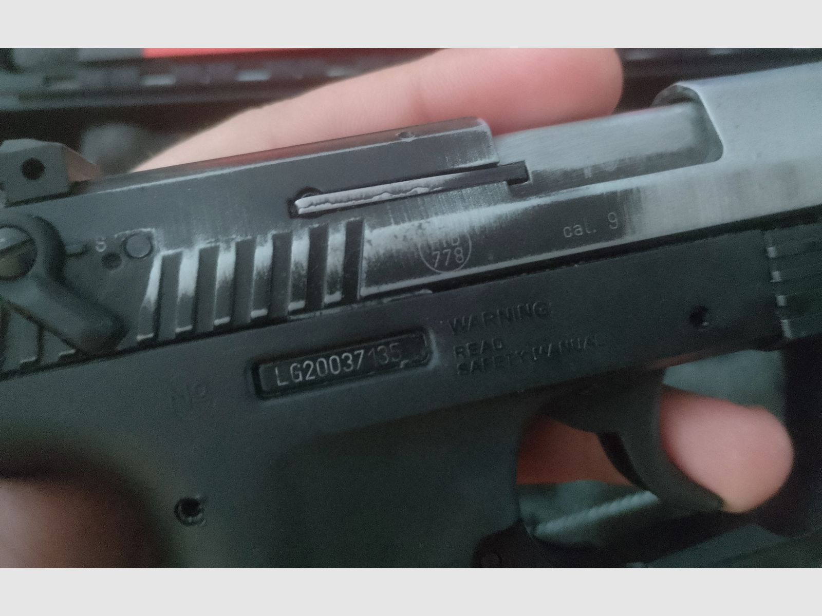 Walther P22 im PTB 778, Schreckschuss cal. 9mm PAK mit Verpackung!