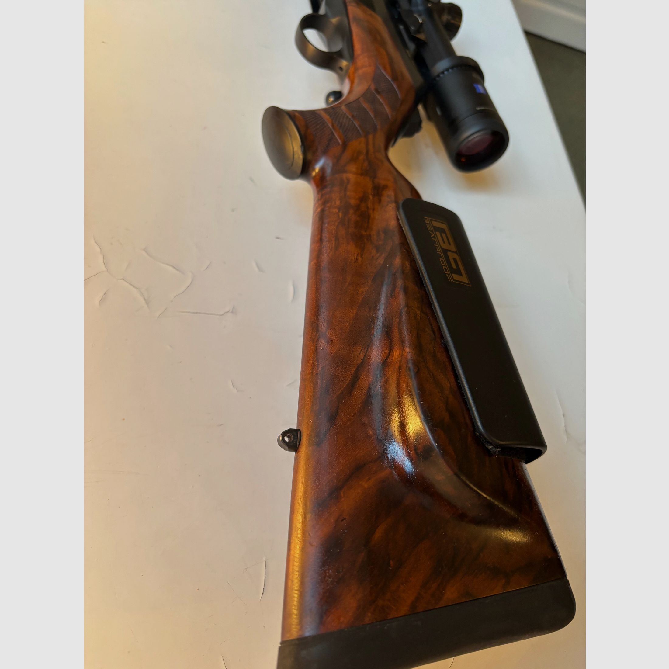 Merkel HELIX – sehr gute Holzklasse • Magazine + Munition • Bärenfeste Schaftbacke