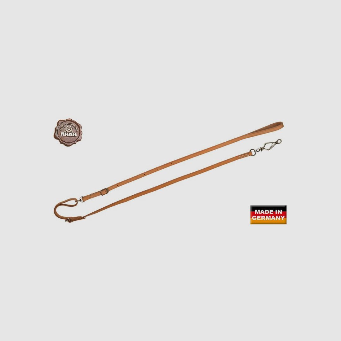 AKAH Umhängeleine aus Fahlleder