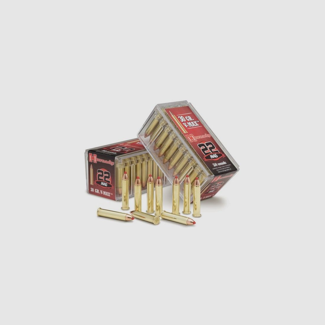 HORNADY - Munition .22WMR V-Max 1,9g/30grs.