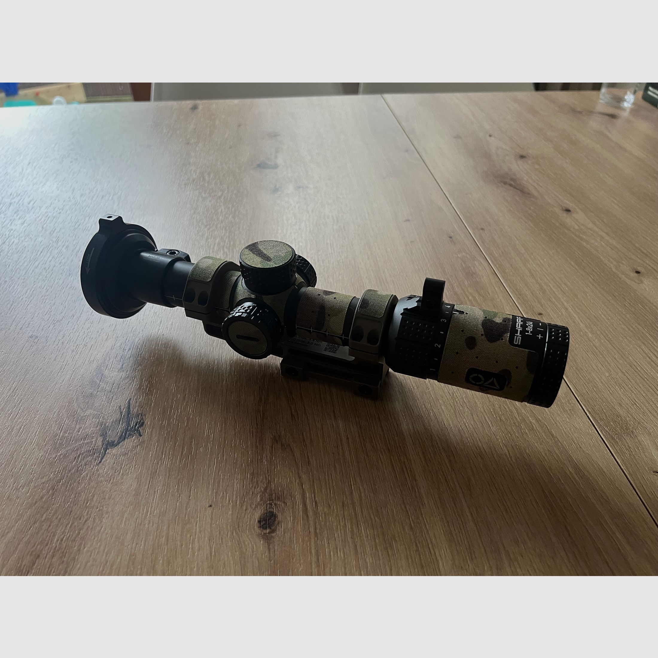 OberlandArms LPVO Sharp 1-8x 24i + Montage