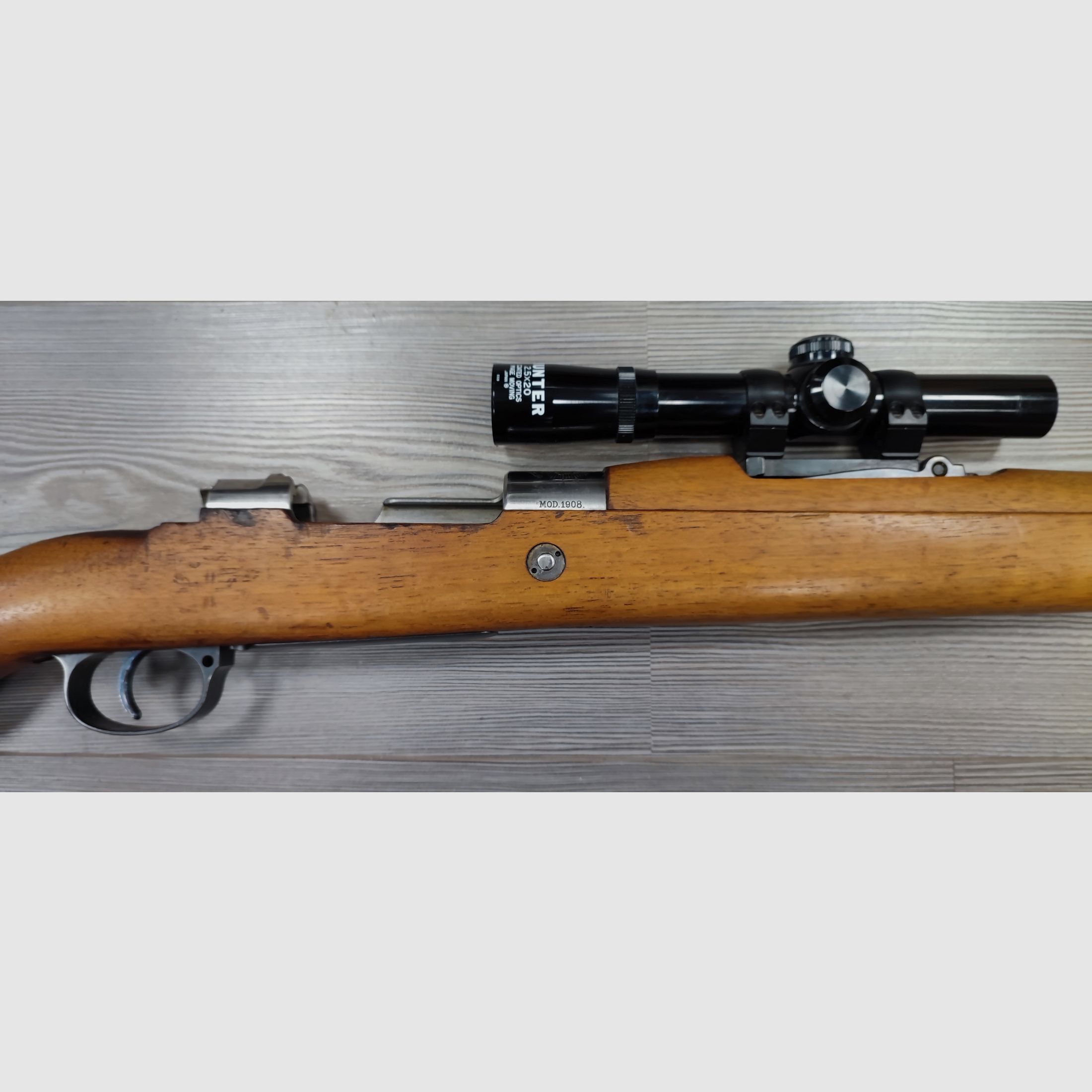 MAUSER 1908 BRESILEN Kal. 7×64, Bild 3 von 12