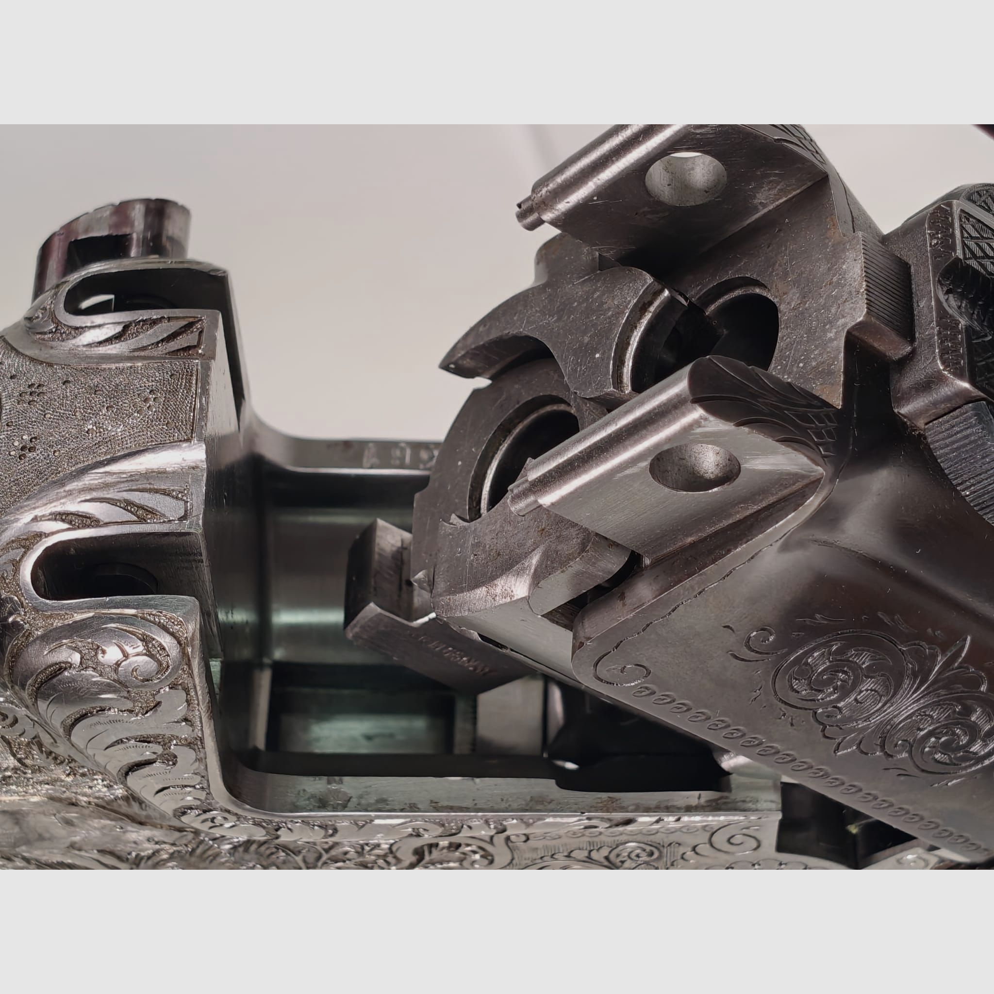 Friedrich Wilhelm Heym Mod. 22 SS side-lock double rifle 7x65R with Zeiss Diasta