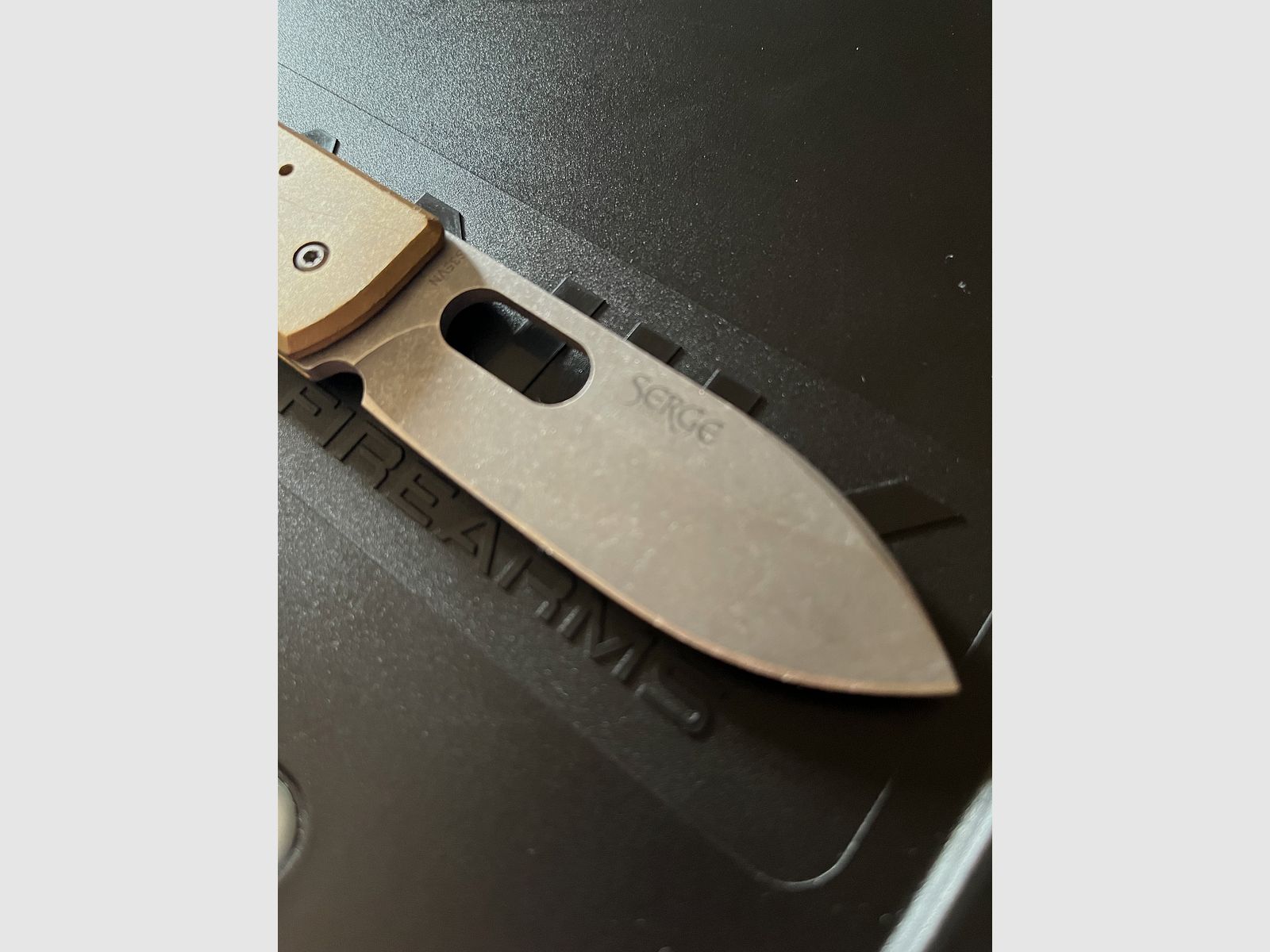 Böker Plus Lancer Brass – S35VN – Serge Panchenko Design (Discontinued)