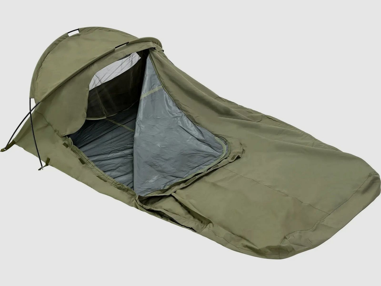 Defcon 5 Tenda Bivacco Double Bivi con Sacco di Compressione - Verde OD