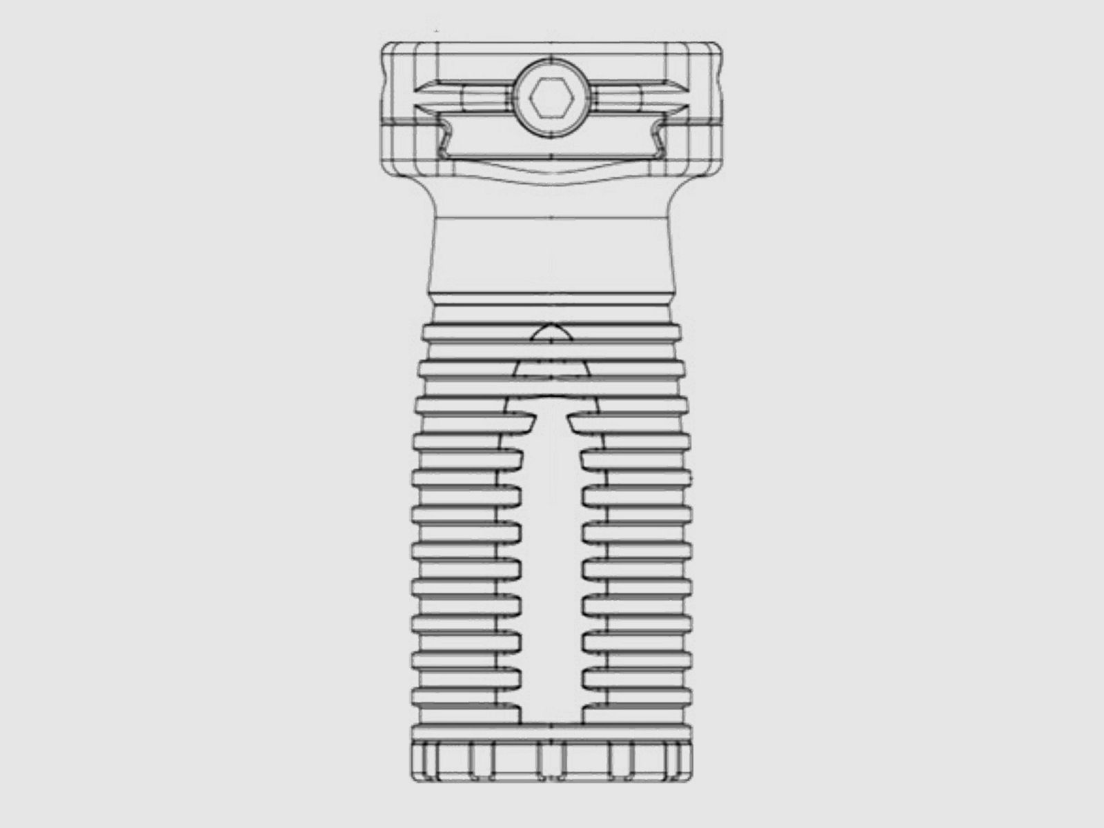 BERETTA – Impugnatura anteriore Picatinny, immagine 2 di 2