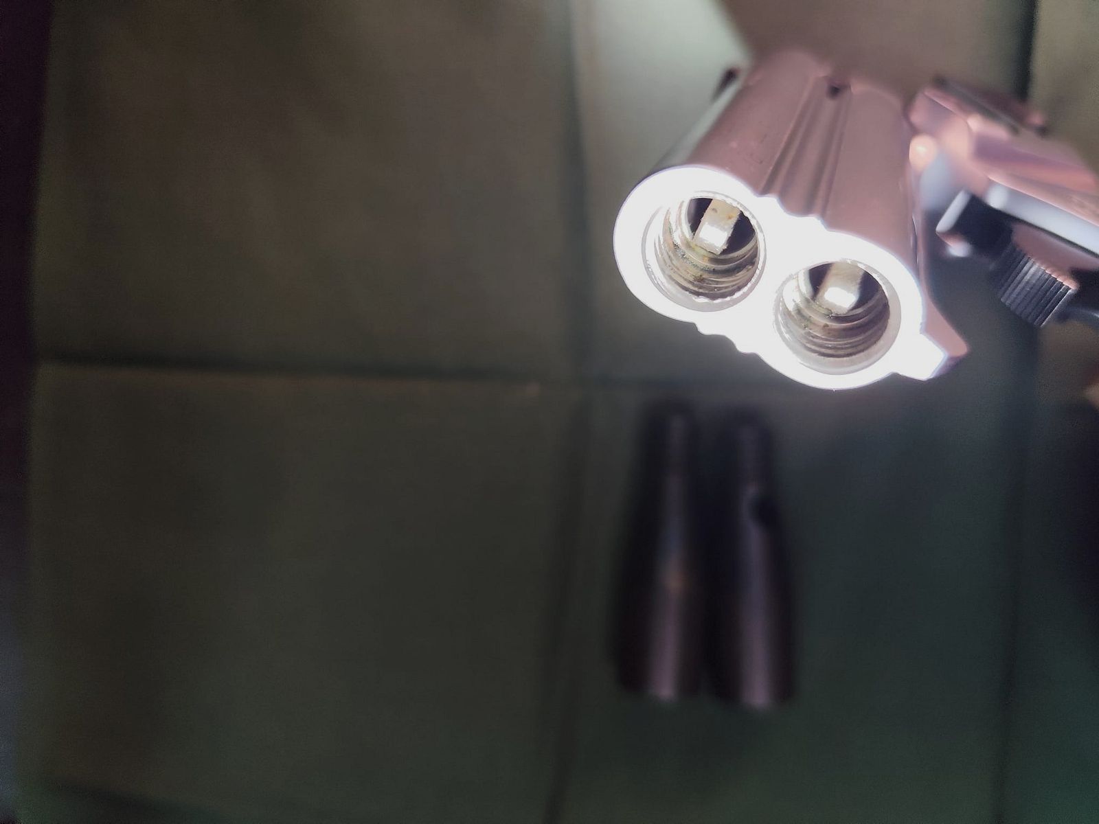 Röhm Derringer 9mm Knall Acero Inoxidable Nuevo