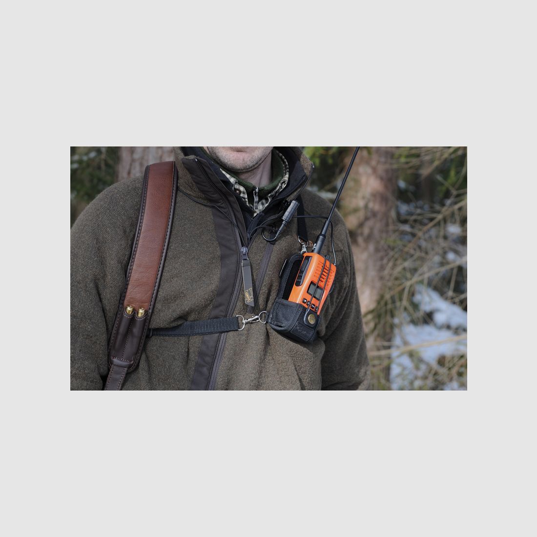 Genzo Jagdfunkgeräte-Gurt/Halter