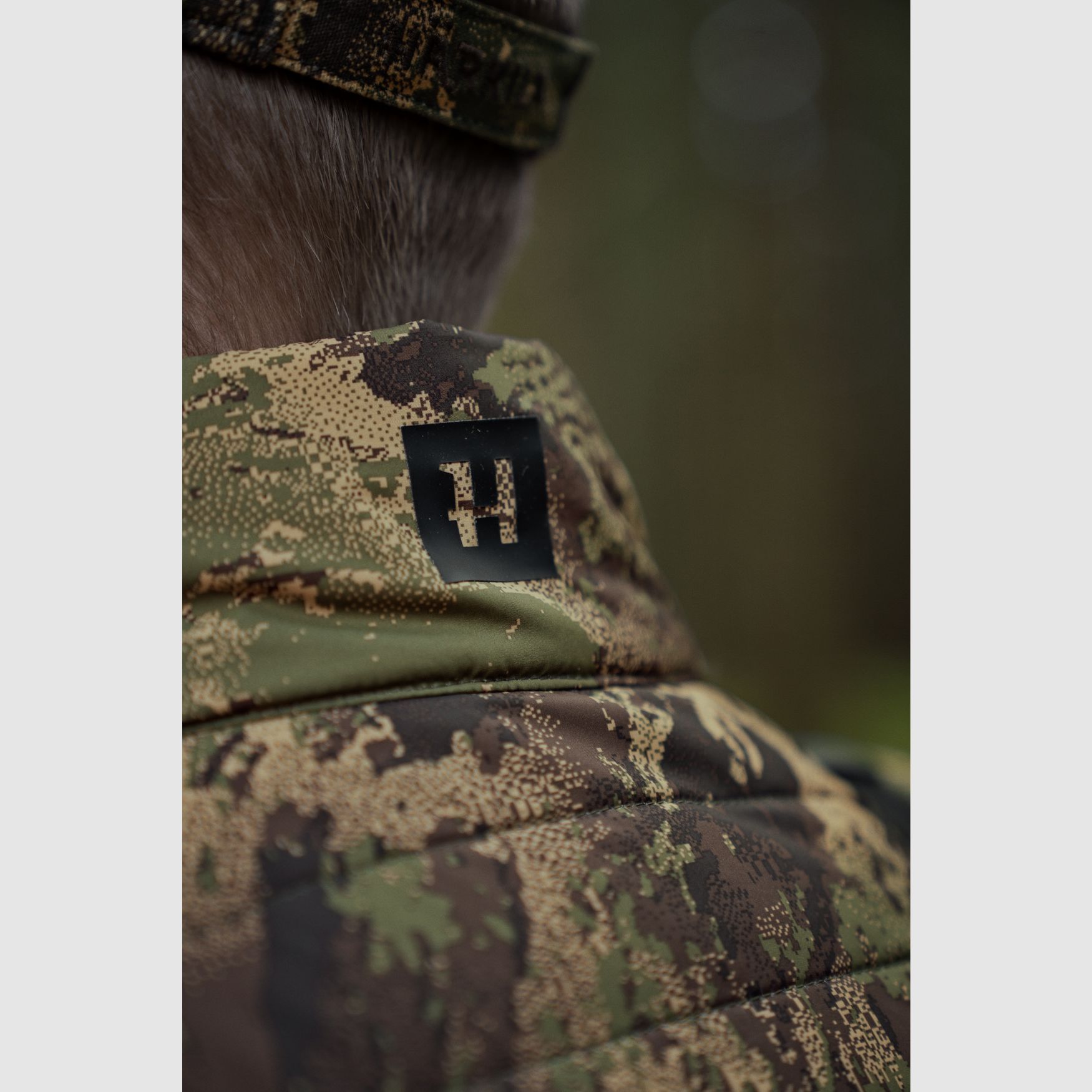 Harkila Deerstalker gilet mimetico reversibile e ripiegabile Willow green/AXIS MSP®Forest, immagine 12 di 12