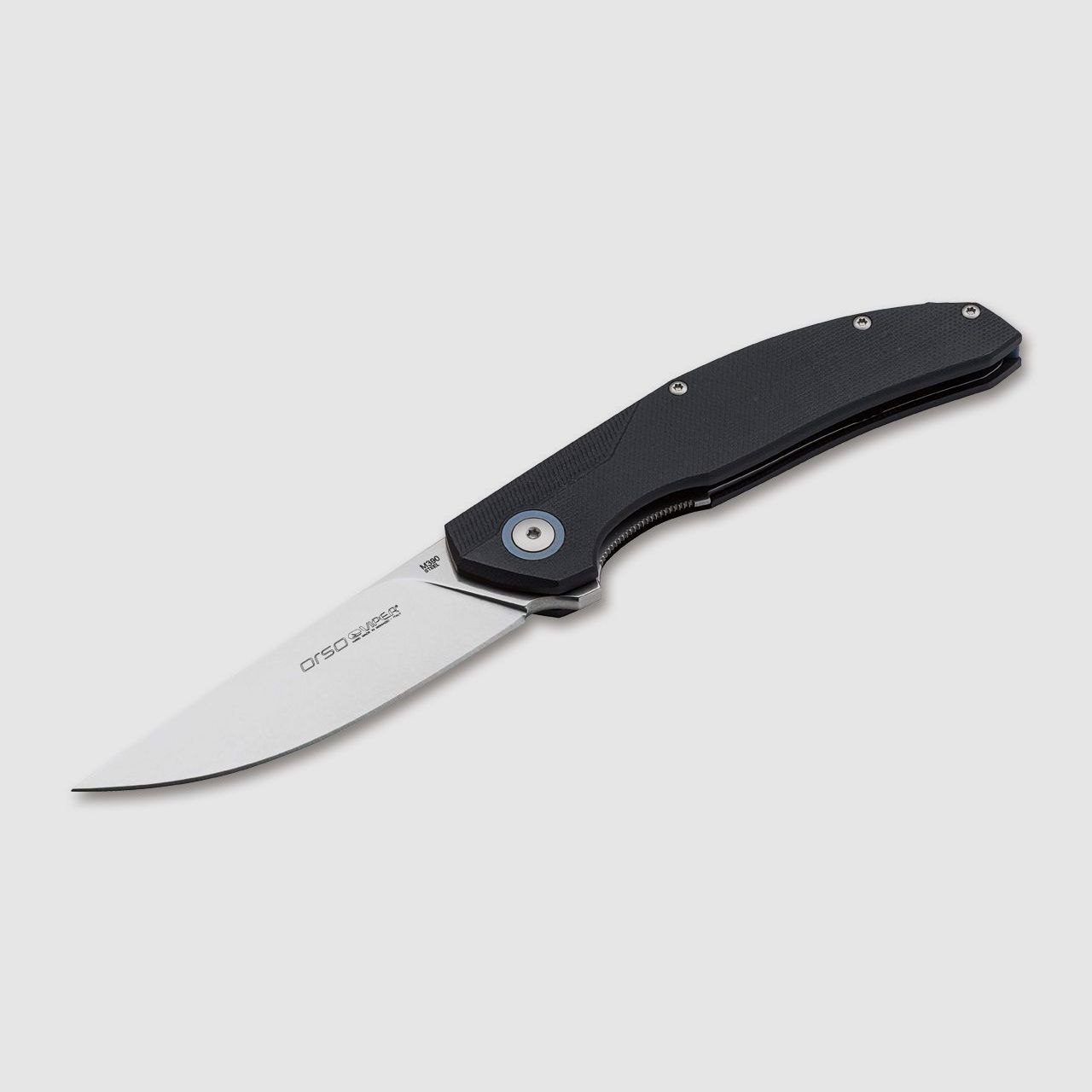 Coltello a serramanico Orso G10 Nero