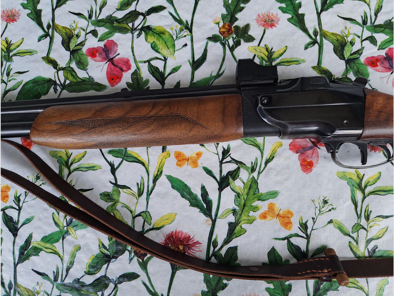 Brünner (CZ) ZH 104 Poldi acero especial con visor de punto rojo Docter