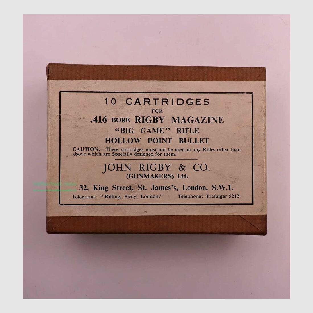 Rigby - England cartridges